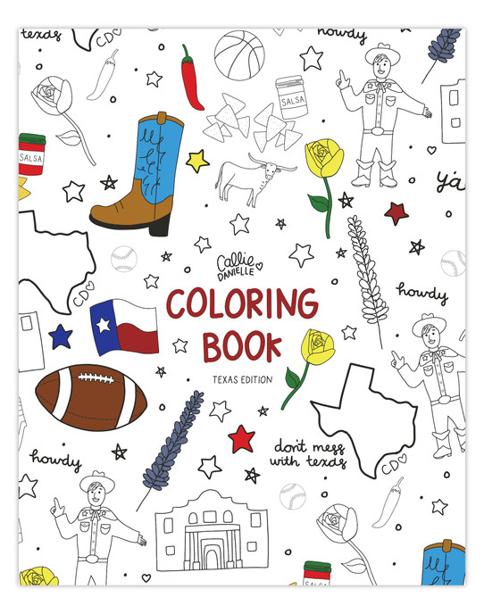 Texas Coloring Book
