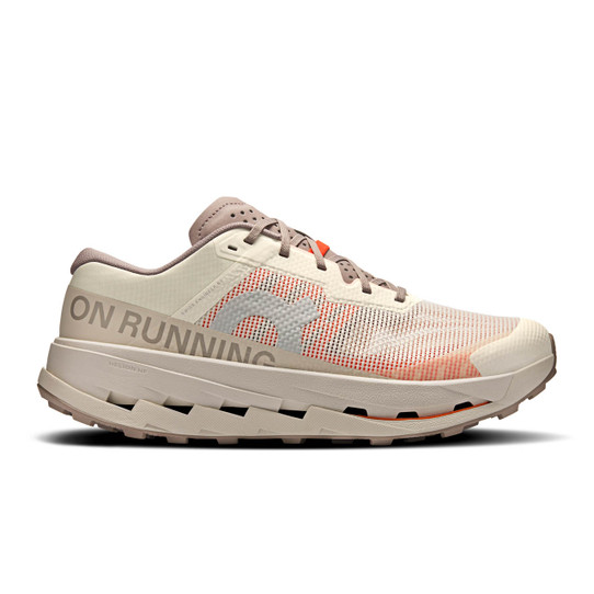 On Running Men's Cloudultra 3 Running Shoes Cinder and Pearl top view
