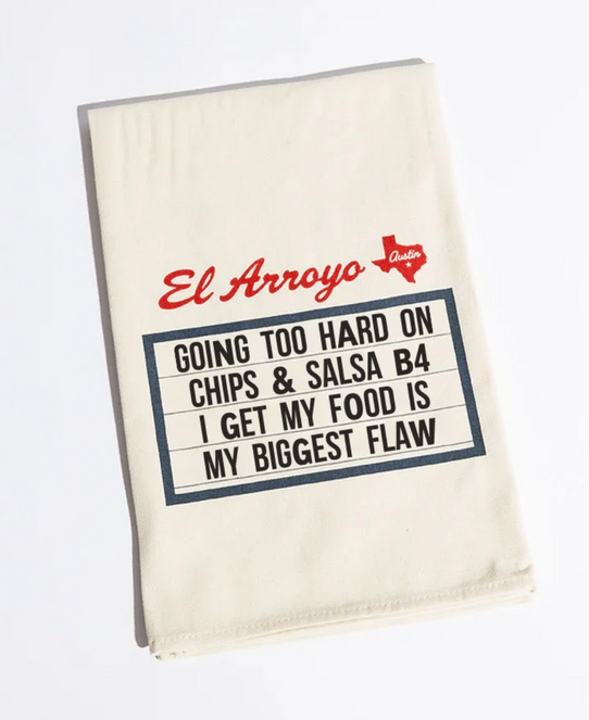 El Arroyo Tea Towel Chips & Salsa