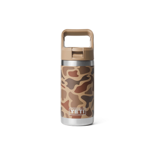 YETI Wetlands Camo Rambler Jr 12 oz Kids Water Bottle side view