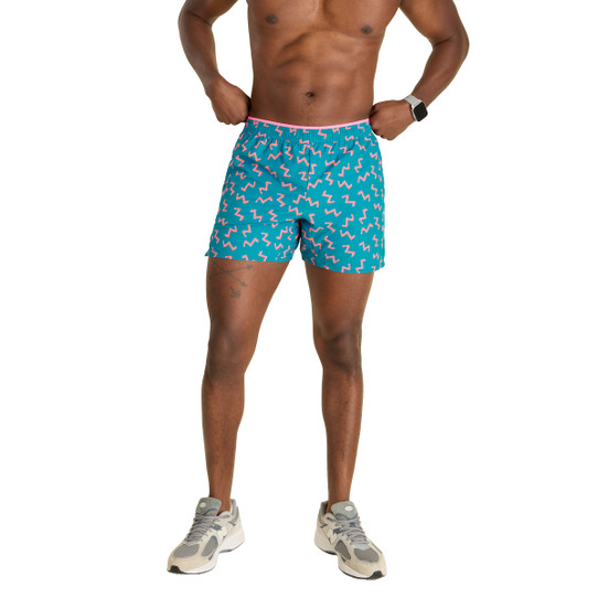 Chubbies Men's Ultimate Training Hidden Liner Shorts in Twist and Squiggle