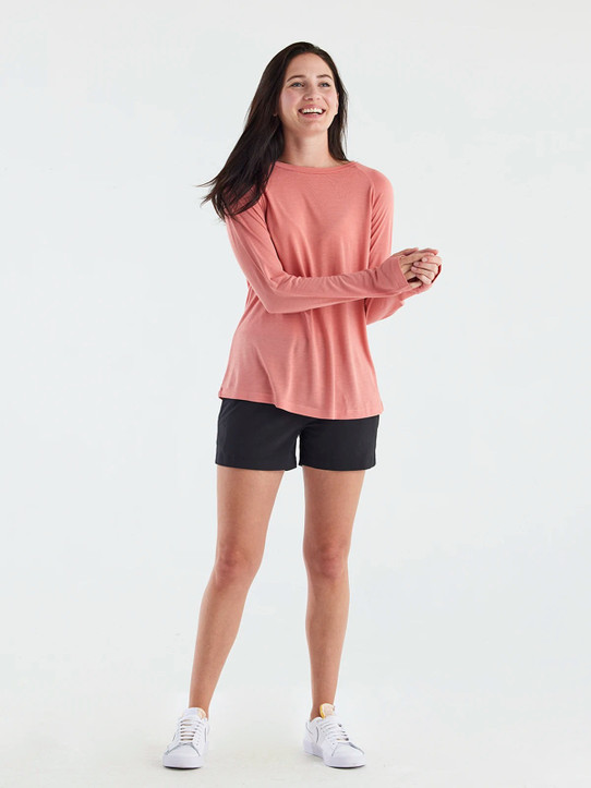 Free Fly Women's Pull-On 3.5" Breeze Shorts in Black