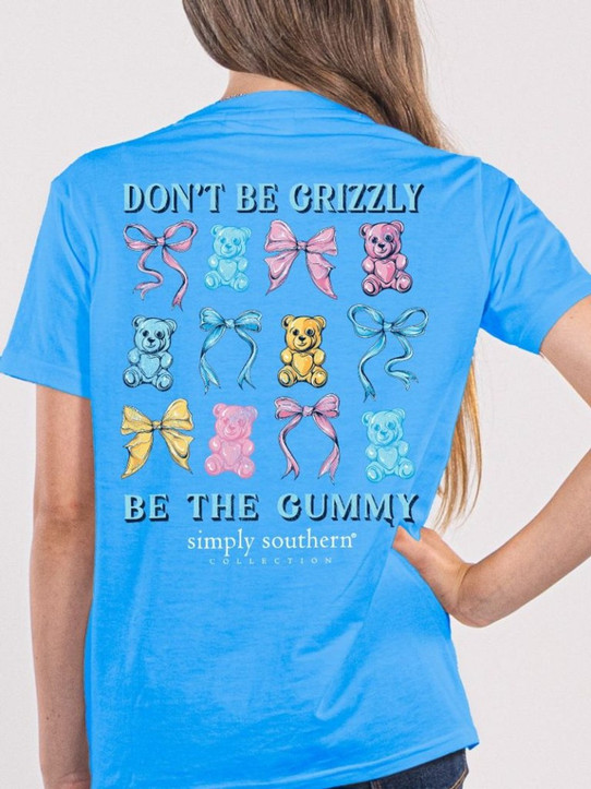 Simply Southern Girls' Gummy Tee in Bali