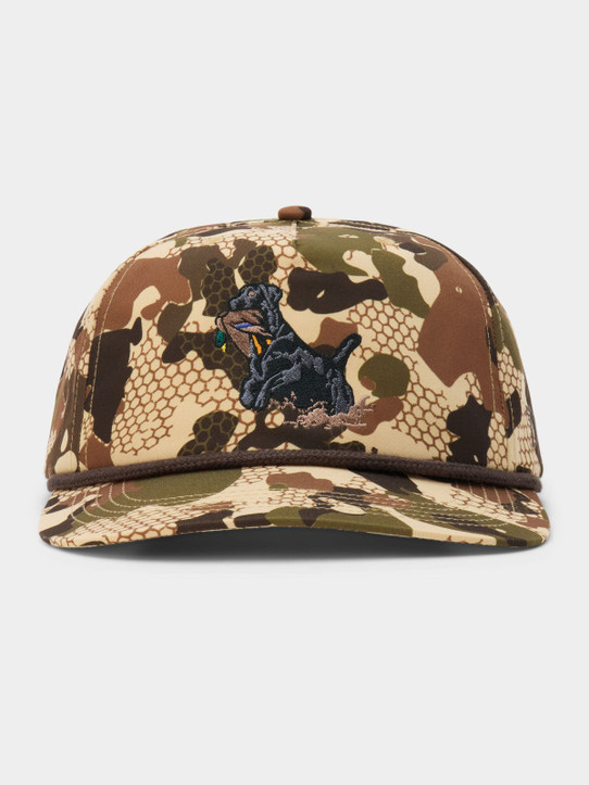 Duck Camp Black Lab Hat in Wetland