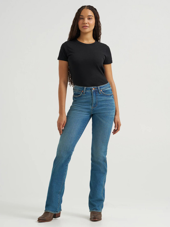 Wrangler Women's Highrise Bold Bootcut Jeans