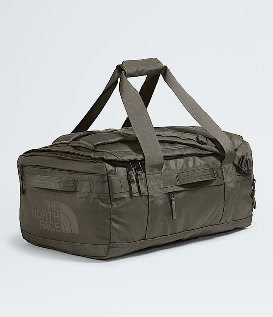The North Face Base Camp 42L Voyager Duffel Bag in New Taupe Green/TNF Black