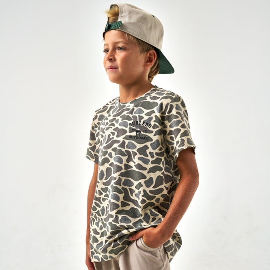 Burlebo Boys' Classic Deer Camo Tee Burlebo Boys' Classic Deer Camo Tee