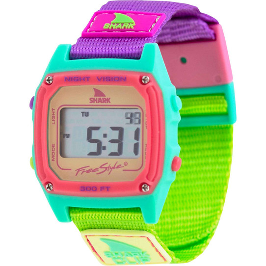 Freestyle Sour Apple Shark Classic Clip Watch product shot