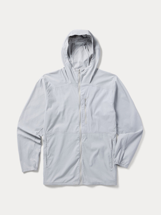 The Duck Camp Men's No Fly Zone Gulf Jacket in Highrise Grey