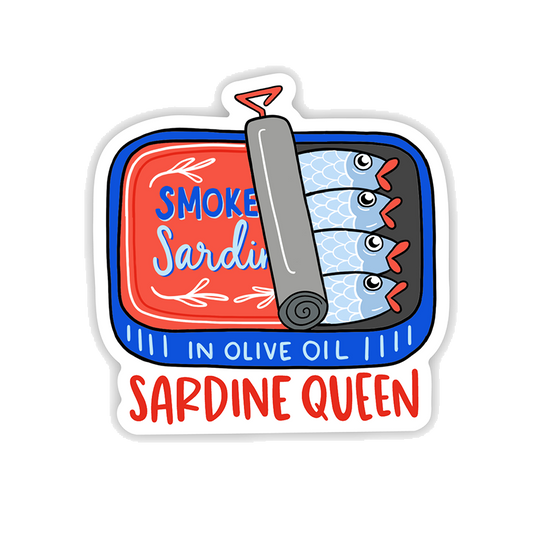 Brittany Paige Sardine Queen Sticker