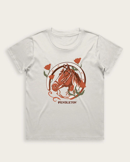 Pendleton Women's Horse Graphic Tee detail view