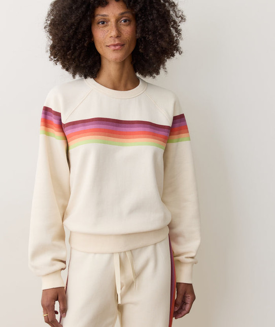 Marine Layer Women's Cloud 9 Anytime Pullover in Antique White