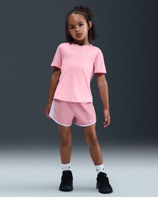 Nike Girls' Play Dri-Fit Tee in Playful Pink Nike Girls' Play Dri-Fit Tee in Playful Pink