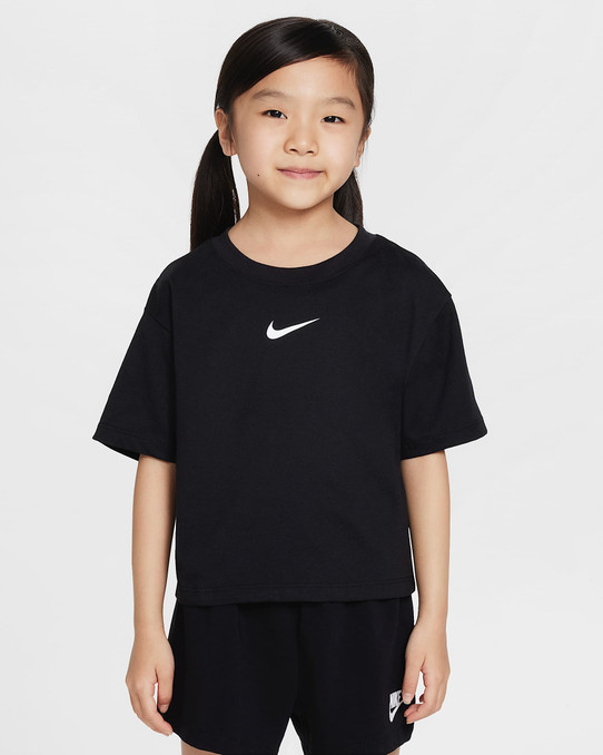 Nike Women's Femme Sport Short Sleeve Top in Black Nike Women's Femme Sport Short Sleeve Top in Black