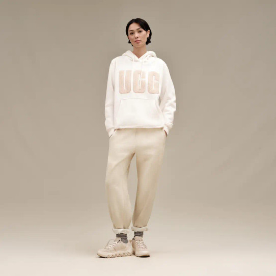 UGG Women's Classic Sweatpants Sand Heather detail