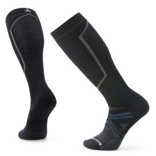 The Smartwool Men's Ski Full Cushion Socks in Black