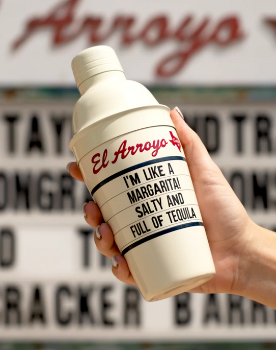 El Arroyo Marquee Cocktail Shaker El Arroyo Marquee Cocktail Shaker detail