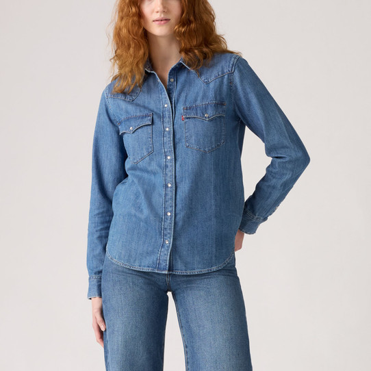 Levi's Women's Ultimate Western Top  in Diamonds Are Best Friends