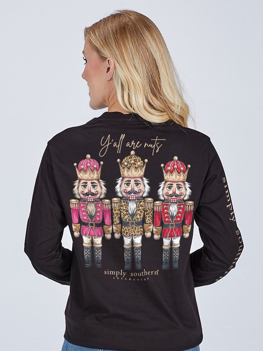 Simply Southern Women's Nutcracker Long Sleeve Tee
