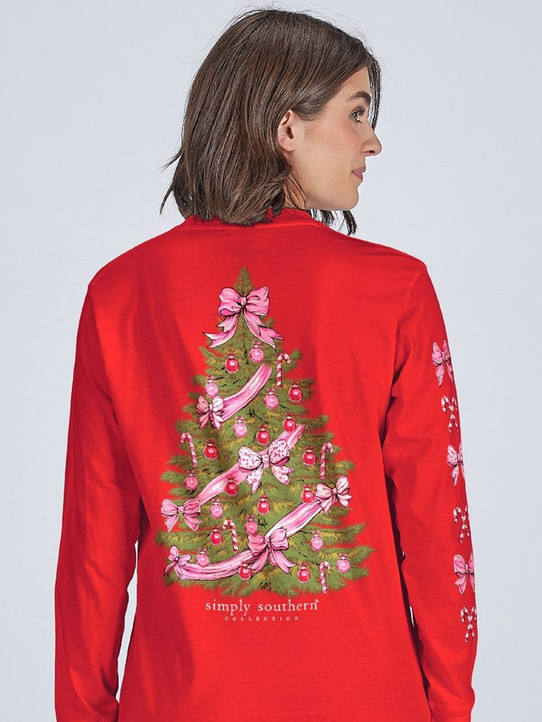 Simply Southern Women's Tree Long Sleeve Tee
