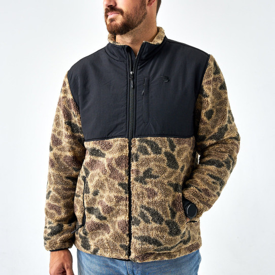 Burlebo Men's Sherpa Jacket in Rocky Mountain Camo Burlebo Men's Sherpa Jacket in Rocky Mountain Camo