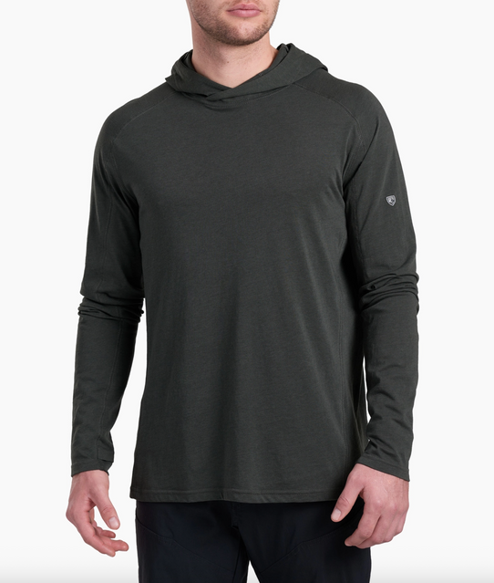 Kuhl Men's Brazen Kühldry Hoody in Carbon