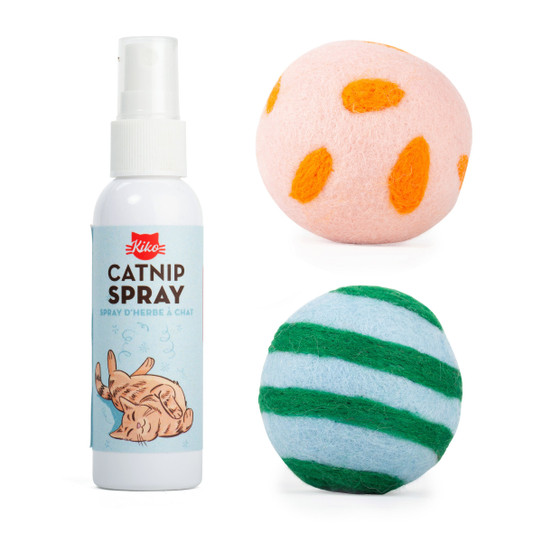 Kikkerland Cat Spray & Play