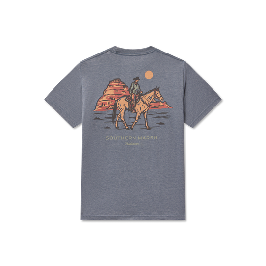 Southern Marsh Boys' Marfa Rider Seawash Tee Slate product