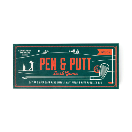 Gentlemen's Hardware Pen & Putt Game setup