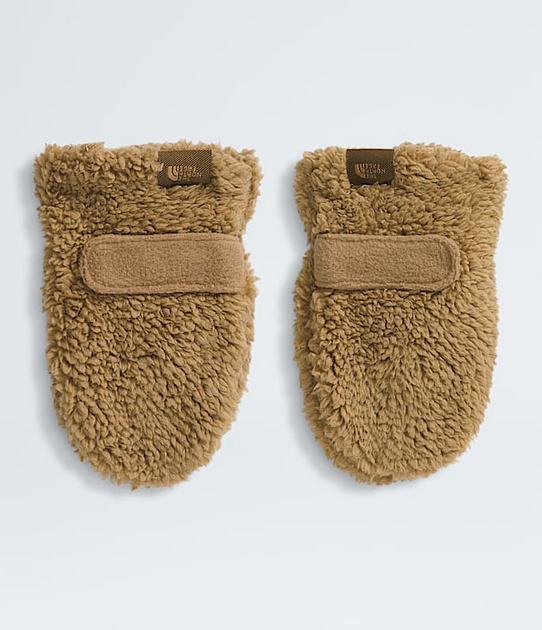 The North Face Baby Bear Mitts in Teddy Brown