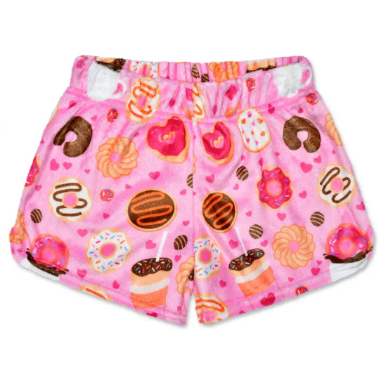 Iscream Girls' Donut Luv Plush Shorts