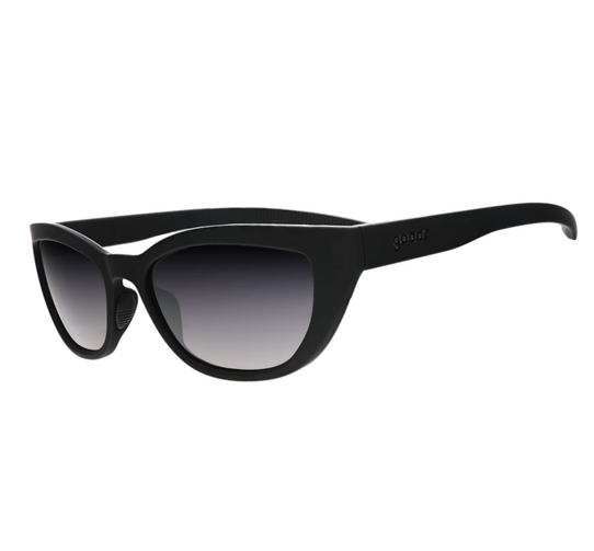 goodr Cheetah G Sunglasses in Black Stealth Mode Supreme angle view