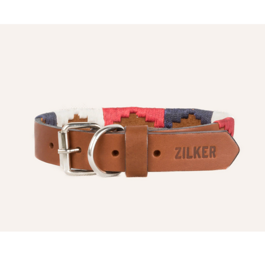Zilker Belts Willie Dog Collar style view
