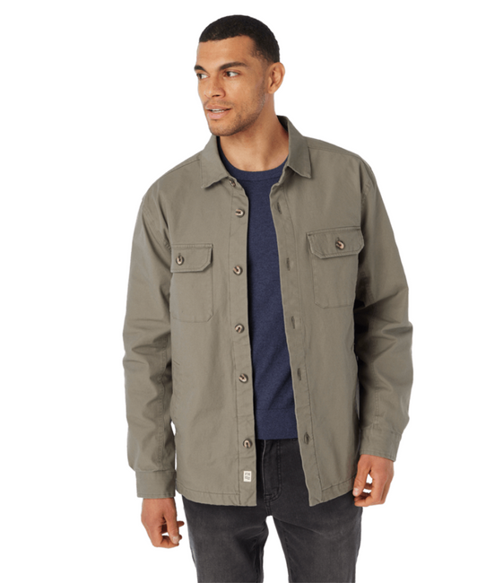 Fair Harbor Men's Montauk Shirt Jacket in Olive