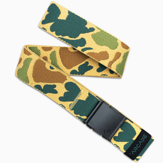 Arcade High Five Duck Camo Belt Arcade Belts Co. High Five Duck Camo flat lay
