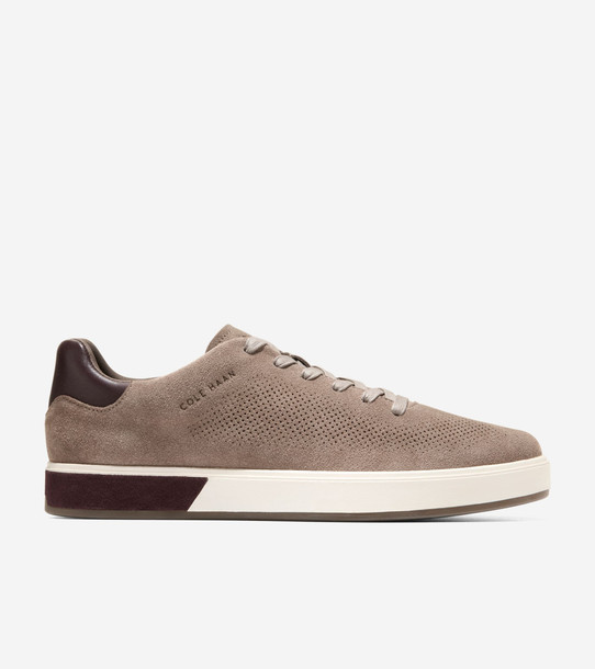 Cole Haan GrandPrø Angleace Sneaker Irish Coffee three-quarter view