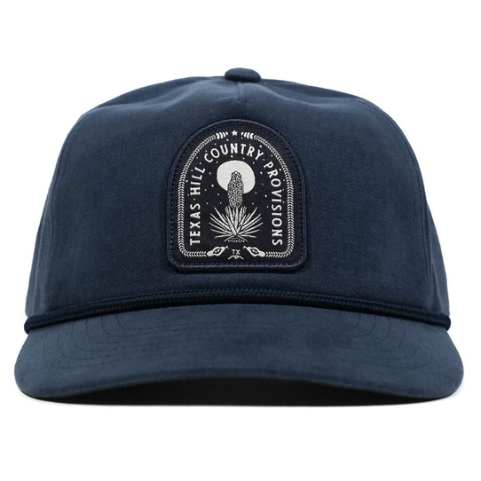 The Texas Hill Country Provisions Sacred Ground Snapback Hat in Navy