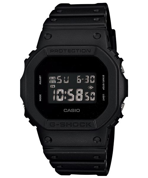 The G-Shock 5600 Series Digital Watch in Black