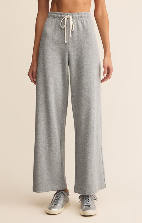 Z Supply Women's Feeling The Moment Sweatpants in Classic Heather Grey