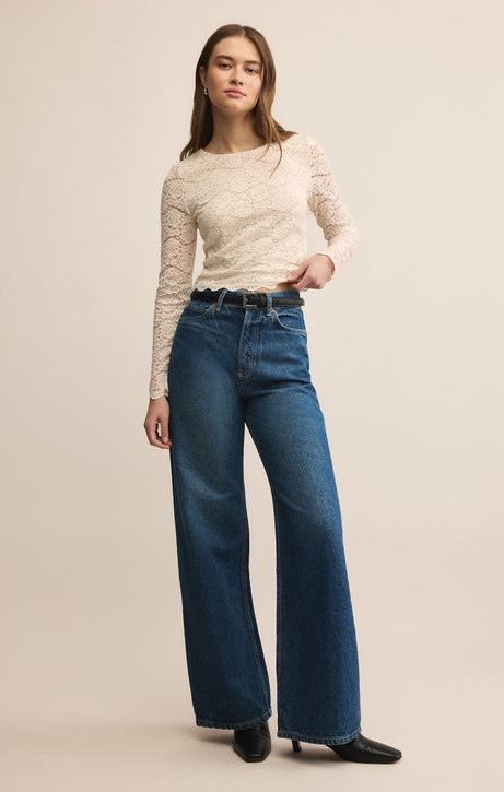 Z Supply Women's Aurora Lace Top