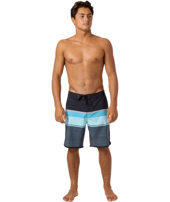 O'Neill Men's Lennox Scallop Boardshorts Phantom Grey detail view