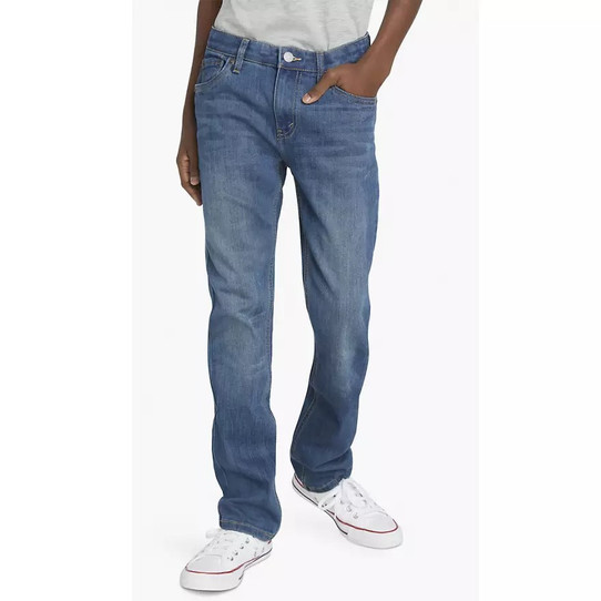 Levi's Boys' 511 Slim Fit Performance Jeans Medium Wash product shot
