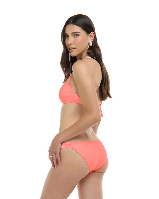Body Glove Women's Smoothies Surfrider Bikini Bottom Coral detail