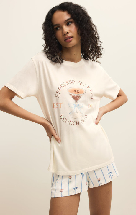 Z Supply Women's PJ Espresso Martini Tee