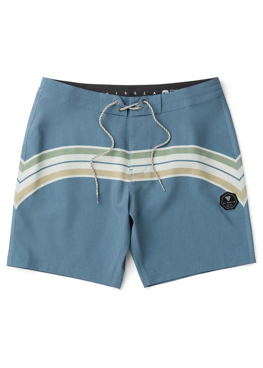 The Vissla Men's Latitude 18.5" Boardshorts in Blue Haze