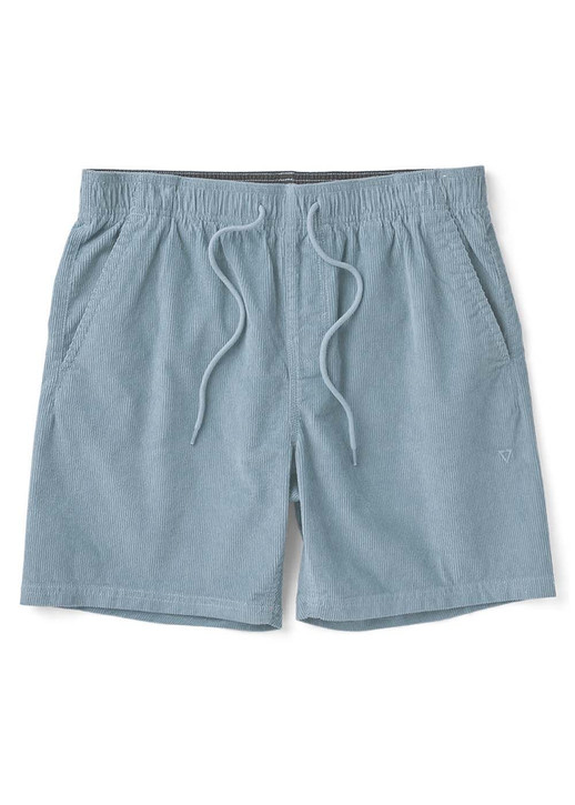 Vissla Men's No See Ums Cord Eco 17" Elastic Walkshorts Faded Denim detail