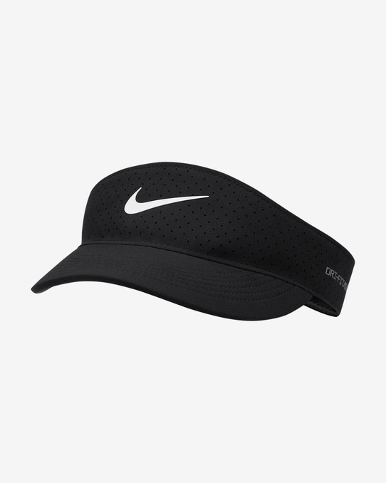 Nike Women's Ace Visor Black side view