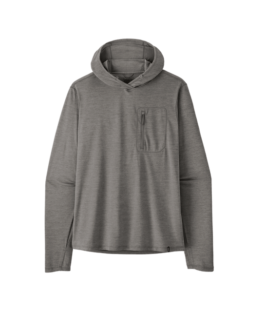 Patagonia Men's Capilene Cool Sun Hoody Forge Grey front