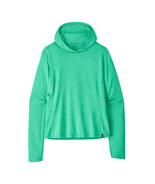 Patagonia Women's Capilene Cool Sun Hoody in Aqua Stone