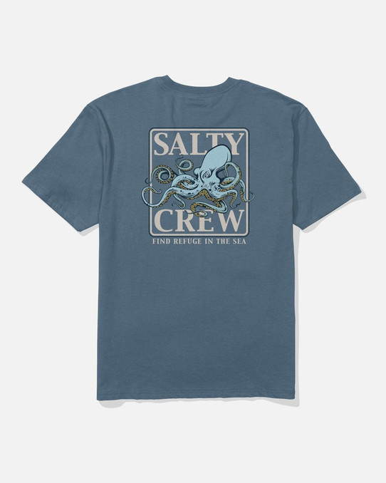 The Salty Crew Men's Ink Slinger Classic Tee in Slate